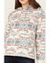 Image #3 - Shyanne Women's Big Horn Southwestern Print Hoodie, Cream, hi-res