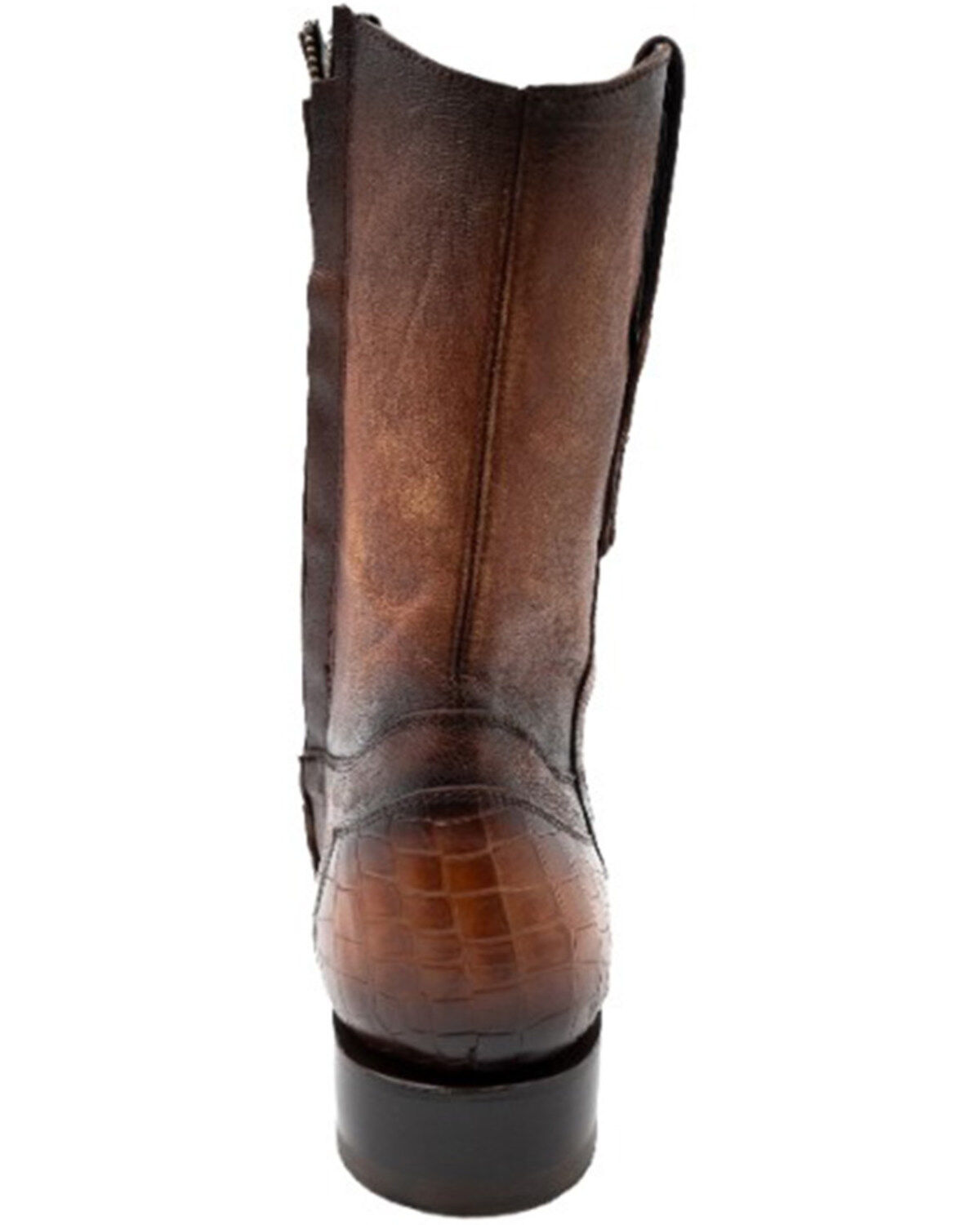 Image #4 - Ferrini Men's Winston Western Boots - Round Toe, Brown, hi-res