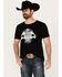 Image #1 - Cody James Men's Dead Or Alive Short Sleeve Graphic T-Shirt, Black, hi-res