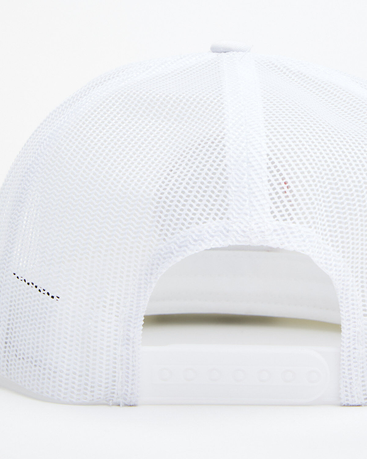 Image #3 - Lazy J Ranch Men's Solid White Tejas Americas Patch Mesh-Back Ball Cap, White, hi-res