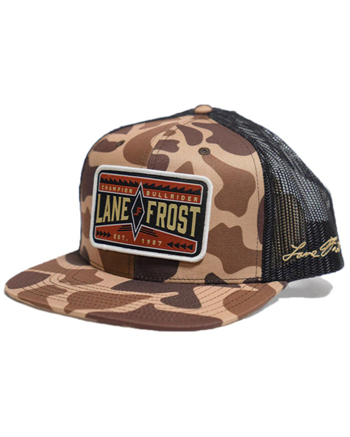 Image #1 - Lane Frost Apache Ball Cap, Navy, hi-res