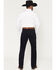 Image #3 - Cody James Black 1978® Men's Mitchum Wash Dexter Slim Bootcut Stretch Denim Jeans, Dark Wash, hi-res