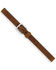 Image #3 - Tony Lama Men's Basic Double Stitch Belt, Brown, hi-res
