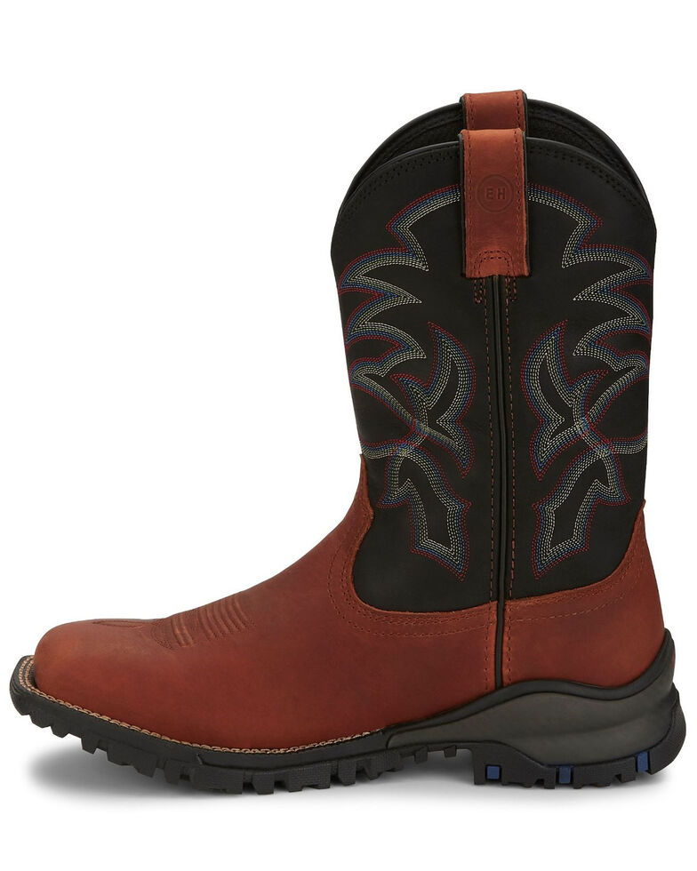 tony lama square toe work boots