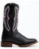 Dan Post Women's Back Cut Python Exotic Western Boot - Broad Square Toe, Black, hi-res