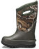 Image #3 - Bogs Boys' Neo Classic Real Tree Waterproof Boots - Round Toe, Dark Green, hi-res