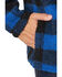 Image #4 - Wrangler Men's Plaid Sherpa 1/4 Zip Pullover, , hi-res