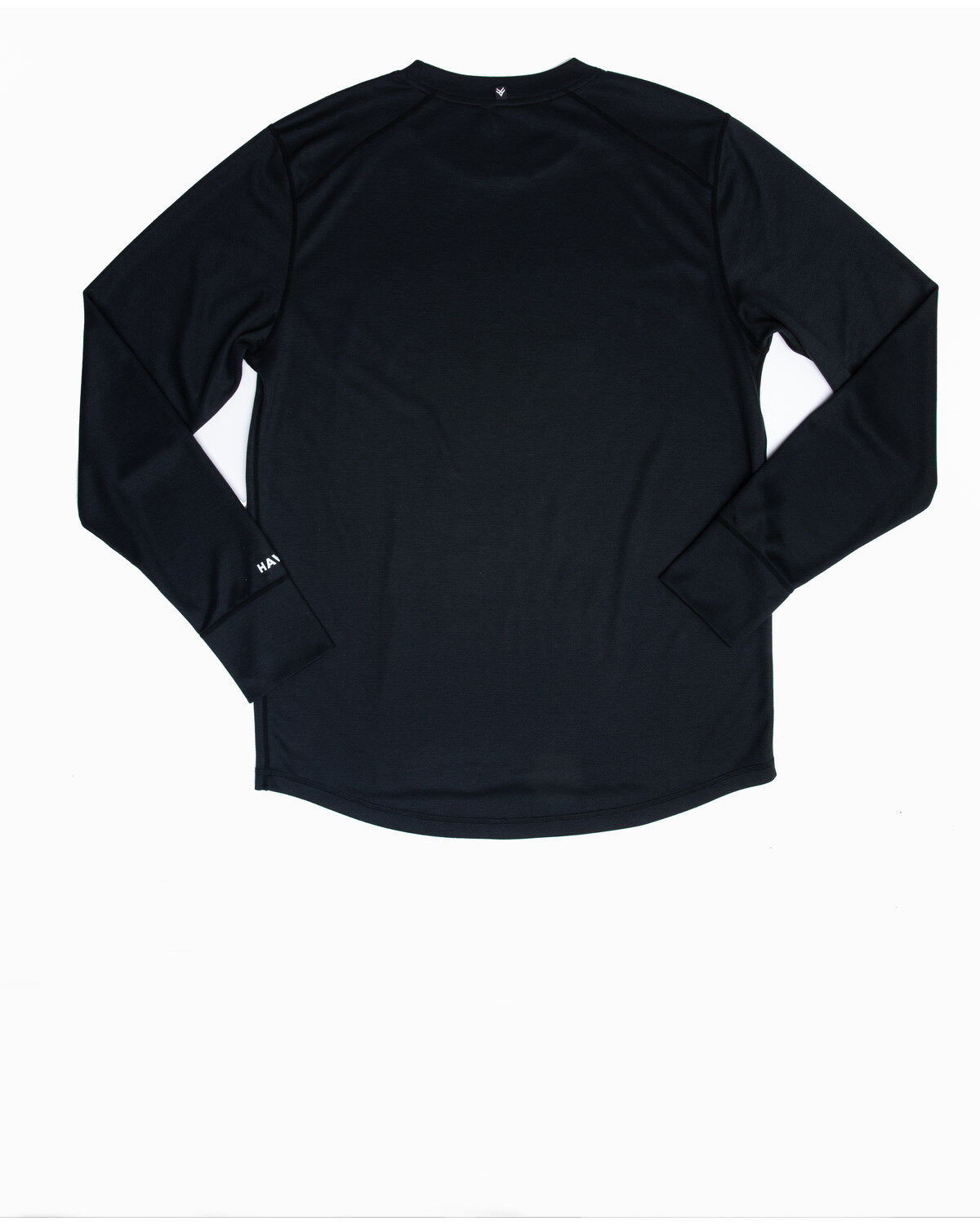 Image #4 - Hawx Men's Black Mid-Weight Base Layer Thermal Long Sleeve Work Shirt - Tall, Black, hi-res