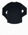 Image #4 - Hawx Men's Black Mid-Weight Base Layer Thermal Long Sleeve Work Shirt - Tall, Black, hi-res
