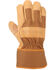 Image #1 - Carhartt Men's Duck & Synthetic Leather Safety Cuff Work Gloves, Brown, hi-res