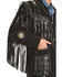 Image #4 - Scully Men's Hand Laced Bead Trim Coat, Black, hi-res