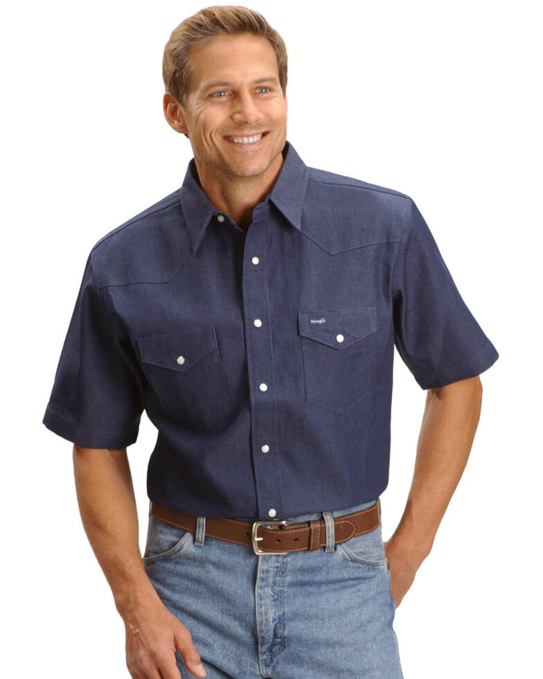 Wrangler Men's Cowboy Cut Short Sleeve Shirt | Boot Barn