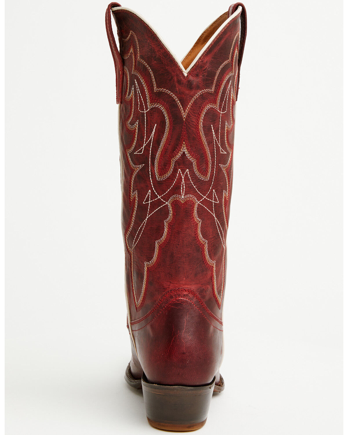 Image #5 - Shyanne Women's Tess Western Boots - Snip Toe, Red, hi-res