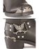 Dingo Men's Chopper Harness Boots, Black, hi-res