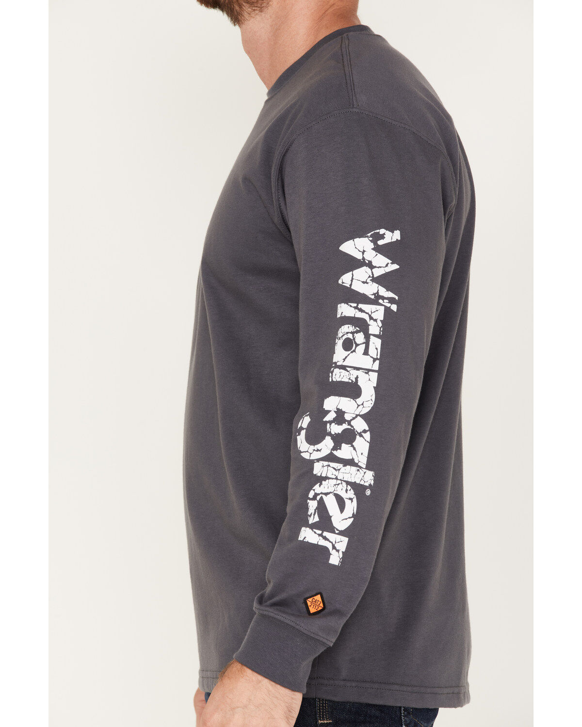 Image #3 - Wrangler Men's FR Logo Graphic Long Sleeve T-Shirt, , hi-res