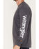 Image #3 - Wrangler Men's FR Logo Graphic Long Sleeve T-Shirt, , hi-res