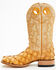Image #3 - Cody James Men's Exotic Pirarucu Western Boots - Broad Square Toe , Yellow, hi-res