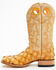 Image #3 - Cody James Men's Exotic Pirarucu Western Boots - Broad Square Toe, Yellow, hi-res