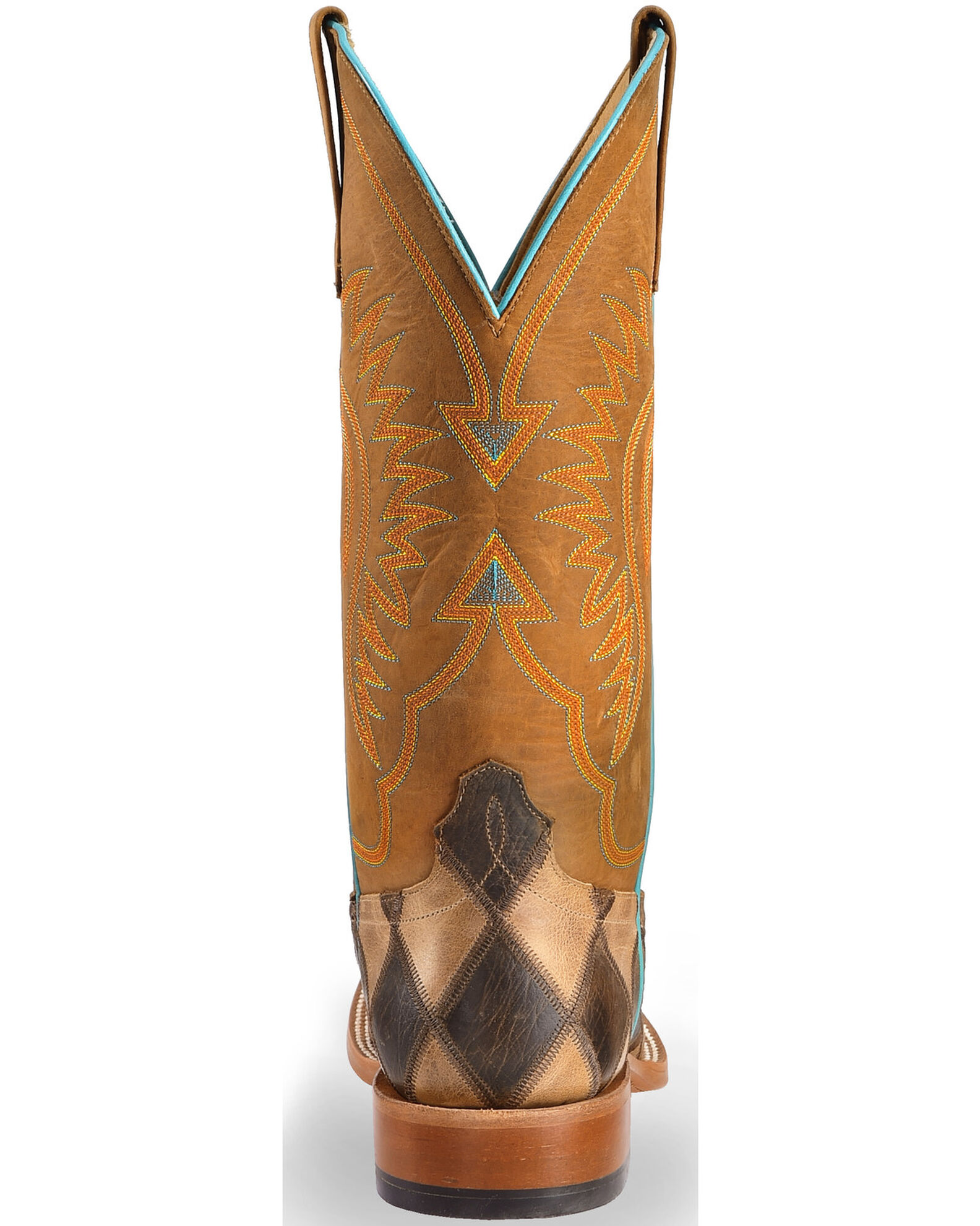 Image #13 - Horse Power by Anderson Bean Men's Patchwork Boots, Brown, hi-res