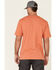 Image #4 - Carhartt Men's Red Clay Solid Relaxed Short Sleeve Work T-Shirt , , hi-res