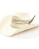 Image #1 - Justin Waco 50X Straw Cowboy Hat, Ivory, hi-res
