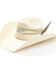 Image #1 - Justin Waco 50X Straw Cowboy Hat , Ivory, hi-res