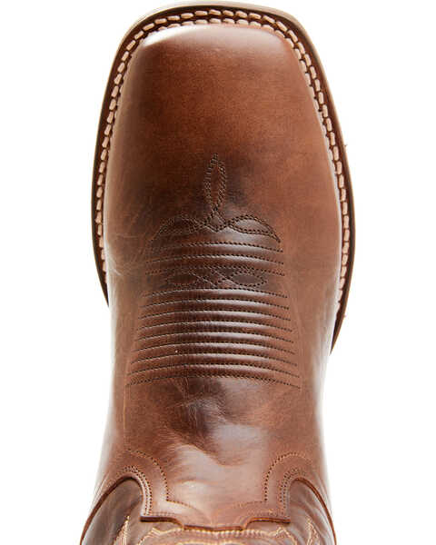 Image #6 - Dan Post Men's Dark Brown Western Performance Boots - Broad Square Toe, Dark Brown, hi-res