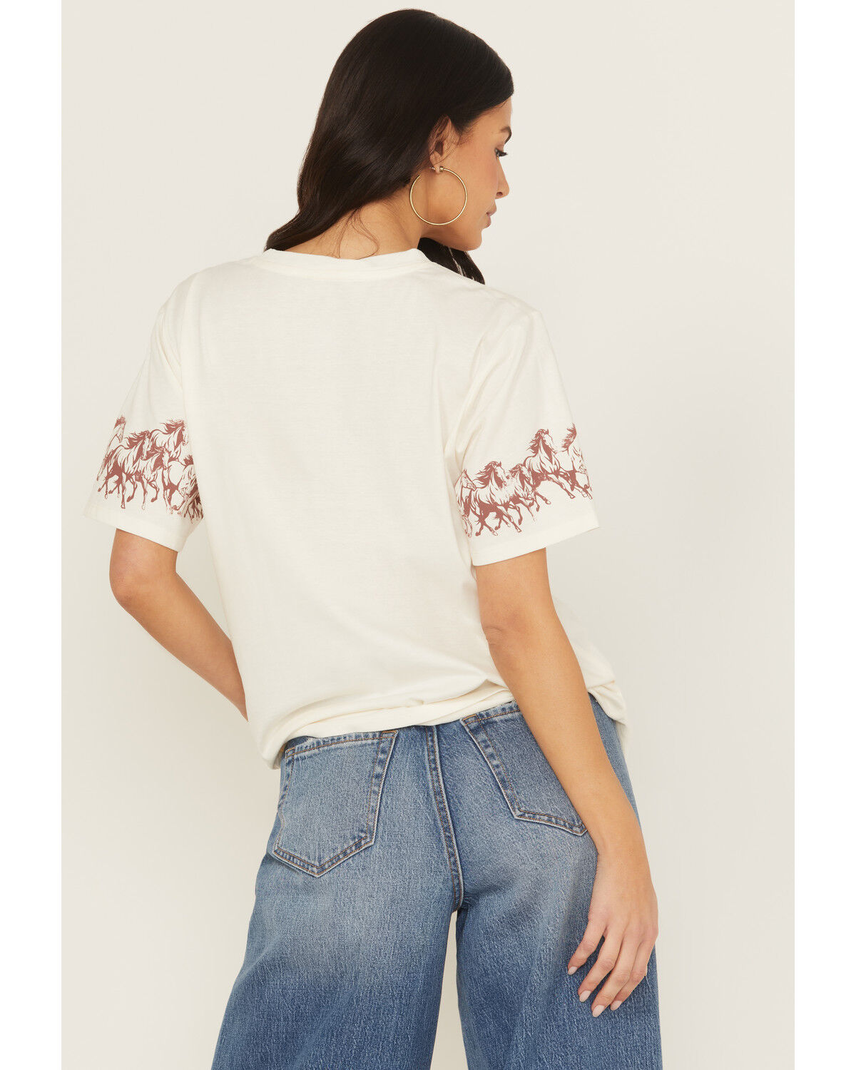 Product Name:  Blended Women's Howdy Horse Short Sleeve Tee