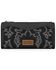 Image #1 - Wrangler Women's Jessie Embroidered Bifold Wallet, Black, hi-res