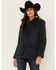 Image #1 - Outback Trading Co. Women's Woodbury Sherpa-Lined Hooded Jacket, Navy, hi-res