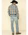 Cody James Men's Crupper Light Wash Stretch Slim Straight Jeans , Blue, hi-res