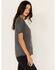 Blended Women’s Nashville Rhinestone Graphic Short Sleeve Tee, Black, hi-res