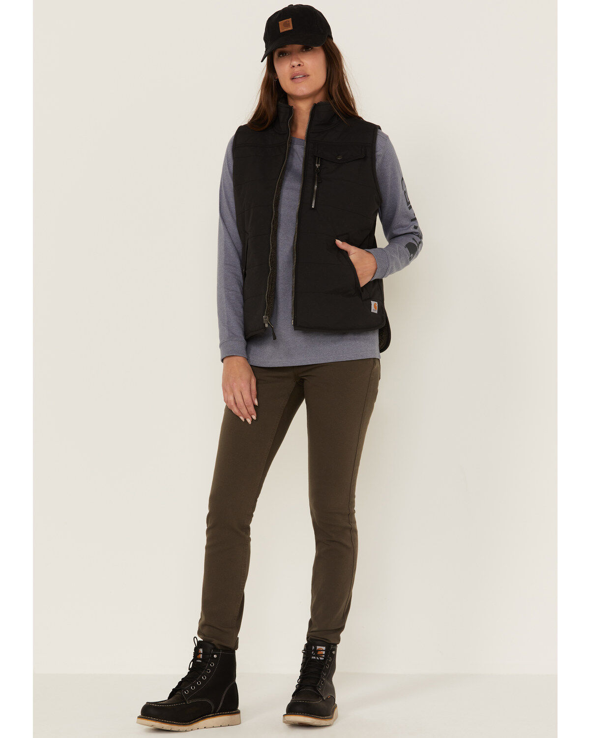 women's carhartt vest