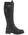 Image #2 - Harley Davidson Women's Beechwood Moto Boots - Round Toe, Black, hi-res