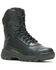 Image #1 - Bates Women's Tactical Sport 2 Tall Side Zip Lace-Up Work Boots - Round Toe, Black, hi-res