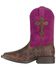 Image #5 - Ariat Girls' Crossroads Cowgirl Boots - Square Toe, , hi-res