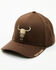 Image #1 - Cody James Boys' Longhorn Ball Hat, Brown, hi-res