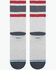 Image #3 - Stance Men's Boyd Crew Socks, Heather Grey, hi-res