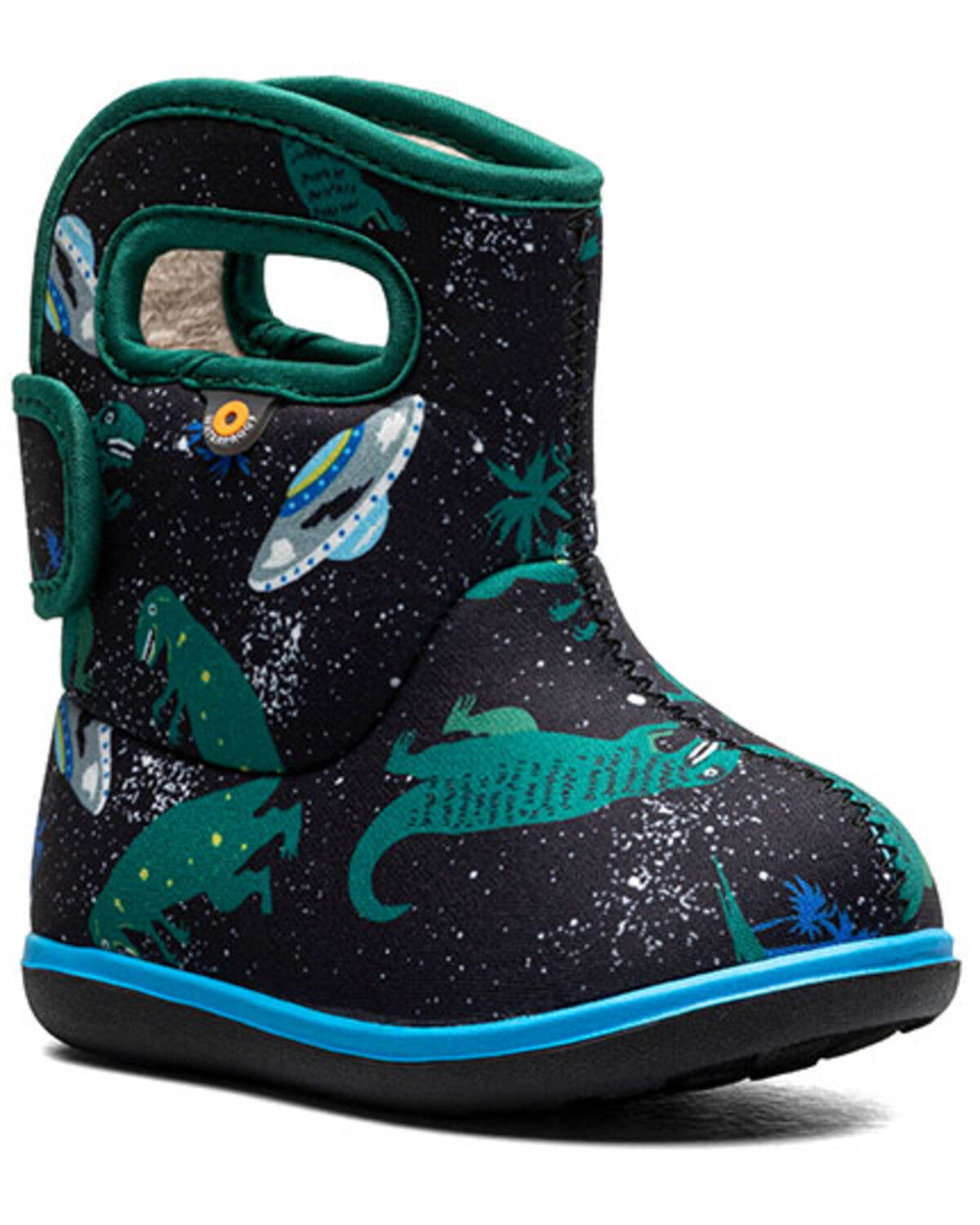 Image #1 - Bogs Infant Boys' II Jurassic Dino Waterproof Boots, Multi, hi-res