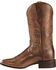 Ariat Women's Rich Brown Round Up Remuda Western Boots - Square Toe , Brown, hi-res