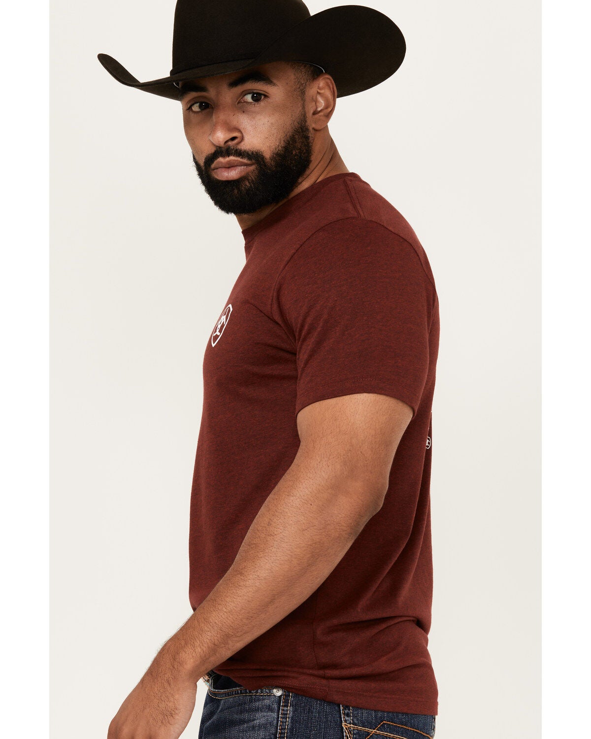 Image #2 - Ariat Men's Eagle And Snake Short Sleeve Graphic T-Shirt, , hi-res