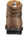 Image #4 - Carhartt Men's 6" Lace-Up Work Boots - Round Toe, Dark Brown, hi-res