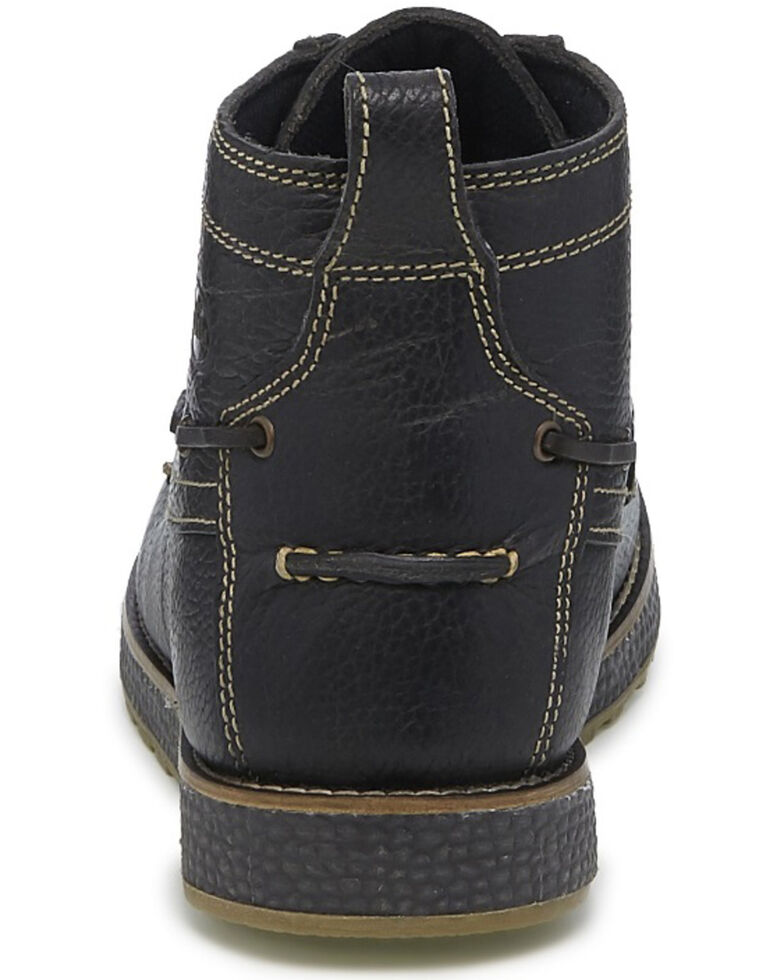 justin moc toe work boots