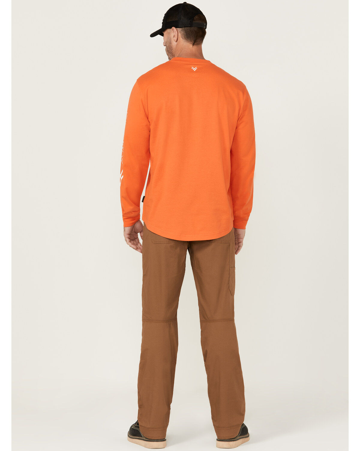 Image #3 - Hawx Men's Xtreme Double Front Ripstop Work Pants, Brown, hi-res