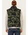 Image #4 - Flag & Anthem Men's Green Erieville Camo Print Puffer Vest, Green, hi-res