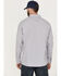 Image #4 - Hawx Men's Chambray Sun Protection Western Shirt, Grey, hi-res