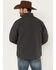 Image #4 - Cinch Men's Solid Logo Sleeve Zip-Front Softshell Jacket , Grey, hi-res