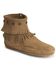 Image #1 - Minnetonka Double Fringe Side Zip Moccasin, , hi-res
