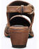 Lane Women's Santorini Buckle Fashion Mules - Snip Toe , Brown, hi-res
