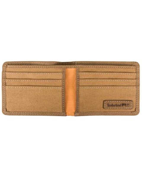 Timberland Men's Wheat Slim Bifold Leather Wallet, Tan, hi-res